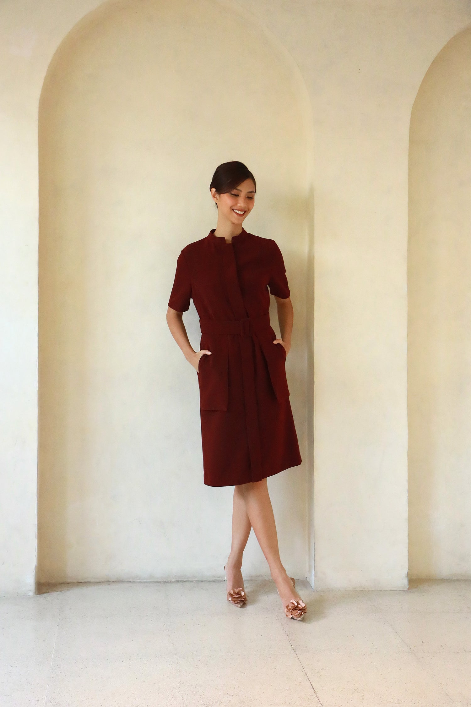 Zenaida Suiting Dress