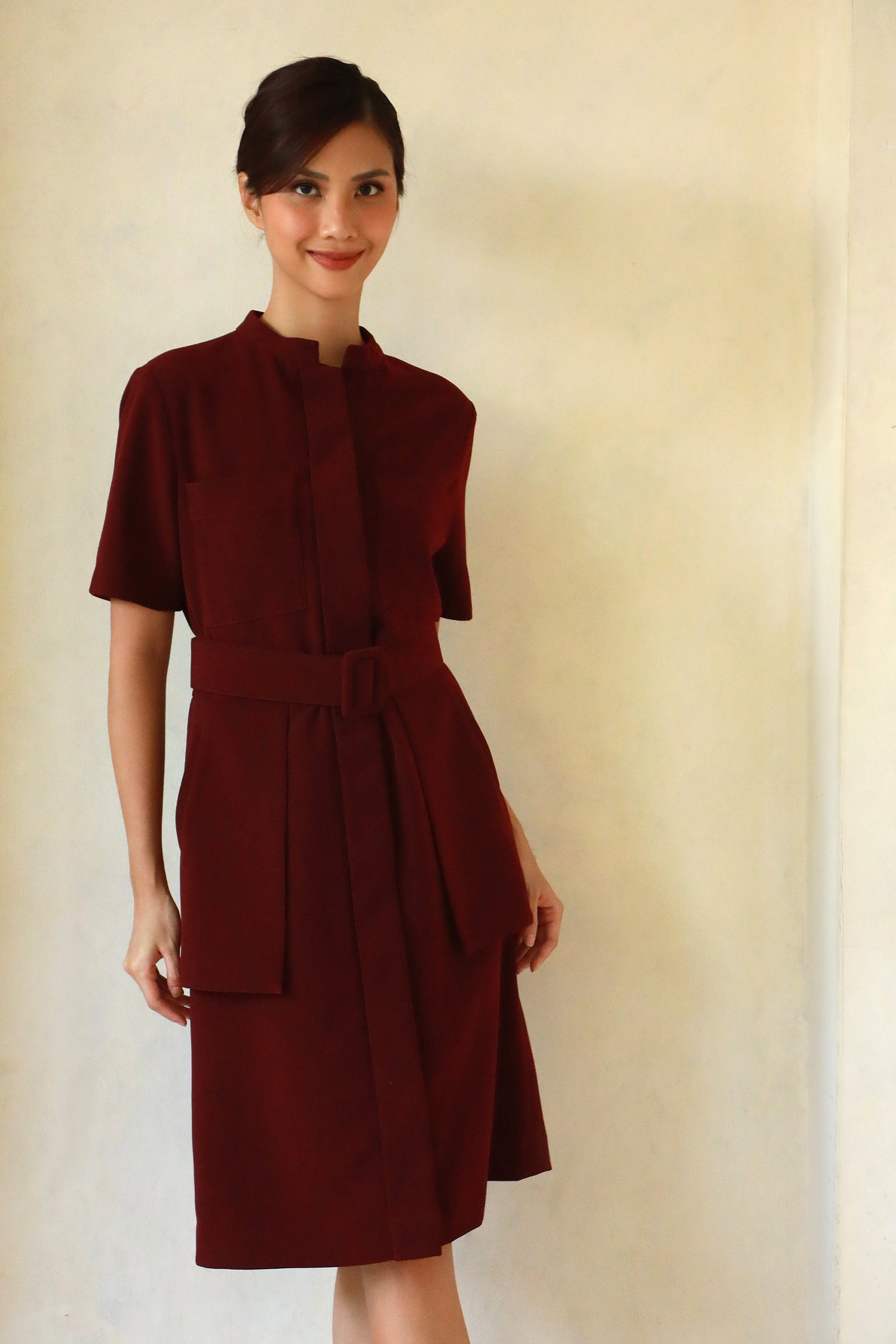 Zenaida Suiting Dress