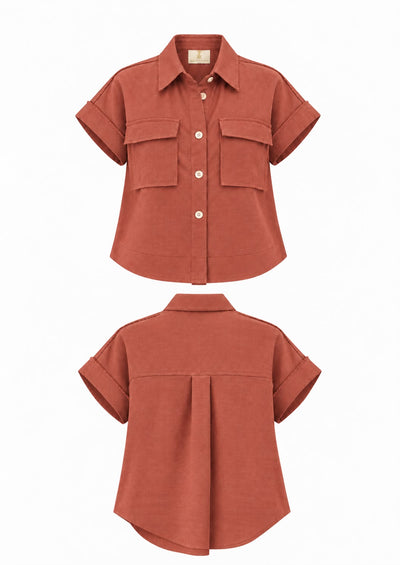 Keynie Linen Top